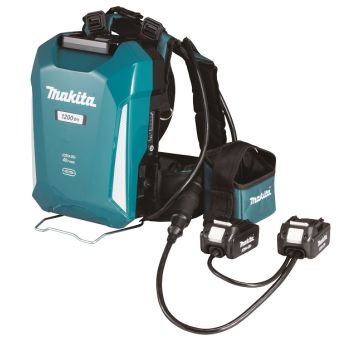 Makita - zdroj externí zádový Li-ion 36V/33,5Ah PDC1200 pro LXT/XGT a adaptérem 2x18V PDC1200A01