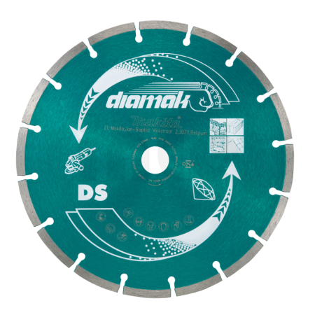Makita - kotouč řezný diamantový DiaMak 230x22.23mm, 10ks STOP D-61145-10