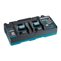 Makita nabíječka dvojnásobná Li-ion XGT 40V DC40RB 191N09-8