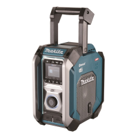 Makita - Aku rádio DAB, Bluetooth Li-ion CXT, LXT, XGT,12V-40V  Z MR007GZ