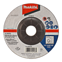 Makita - kotouč brusný ocel 125x6x22.23mm = old P-05848 A-80933