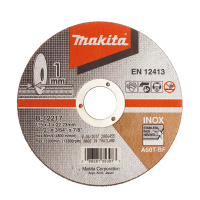 Makita - řezný kotouč 115x1x22 nerez=oldP-53001=newE-03034 B-12217