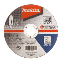 Makita - kotouč řezný ocel 125x1.6x22.23mm B-35134