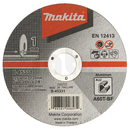 Makita - řezný kotouč 125x1x22 hliník B-45331