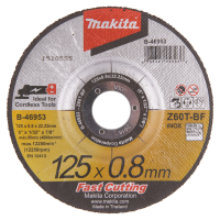 Makita - kotouč řezný nerez 125x0.8x22.23mm B-46953