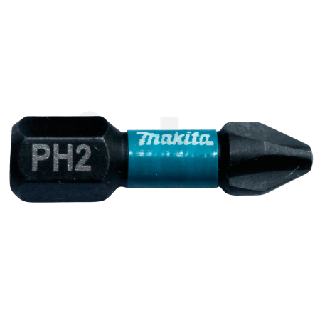 Makita - torzní bit 1/4" Impact Black PH2, 25mm 2 ks B-63616