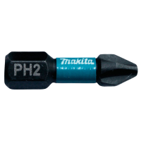 Makita - torzní bit 1/4" IMPACT BLACK PH2, 25mm 2 ks B-63616