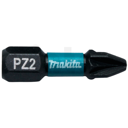 Makita - torzní bit 1/4" Impact Black PZ2, 25mm 2 ks B-63644