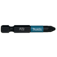 Makita - torzní bit 1/4" Impact Black PZ2, 50mm 2 ks B-63753