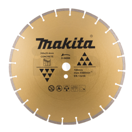 Makita - kotouč řezný diamantový beton 350x3x25.4mm D-56998
