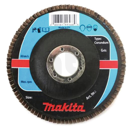 Makita - kotouč lamelový 125x22.23mm K40 Korund P-65171