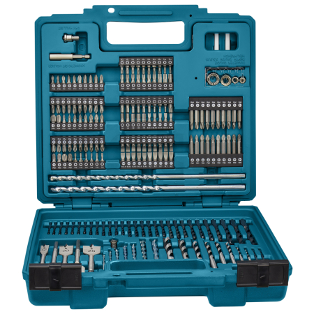 Makita - sada vrtáků a bitů 256 ks v plastovém kufru E-11689