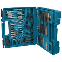 Makita - sada vrtáků a bitů 256 ks v plastovém kufru E-11689