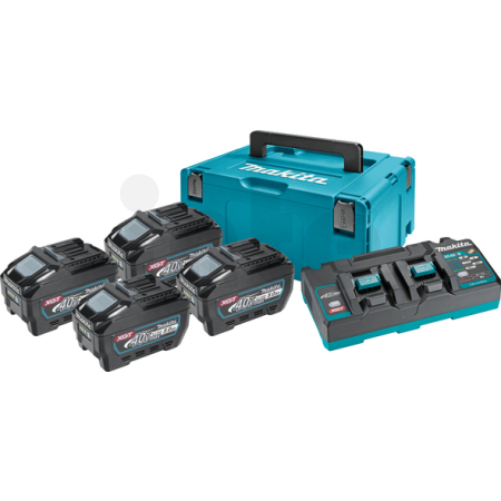 Makita - sada Li-ion XGT 40V 4ks BL4050F+1ks DC40RB+1ksMakpac 191U42-2