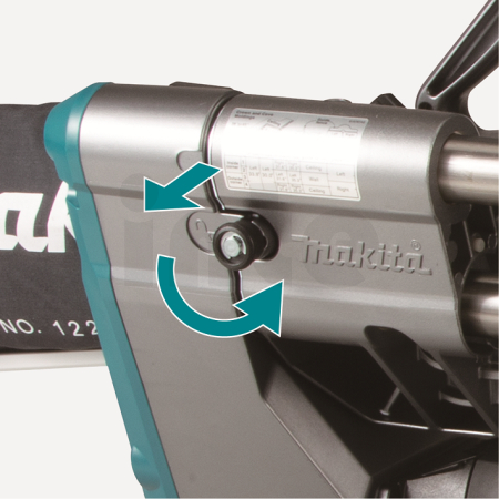 Makita - Aku pokosová pila s AWS 305mm Li-ion XGT 40V bez aku   Z LS003GZ01