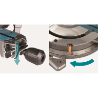 Makita - Aku pokosová pila s AWS 305mm Li-ion XGT 40V bez aku   Z LS003GZ01