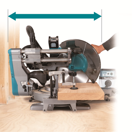 Makita - Aku pokosová pila s AWS 305mm Li-ion XGT 40V bez aku   Z LS003GZ01