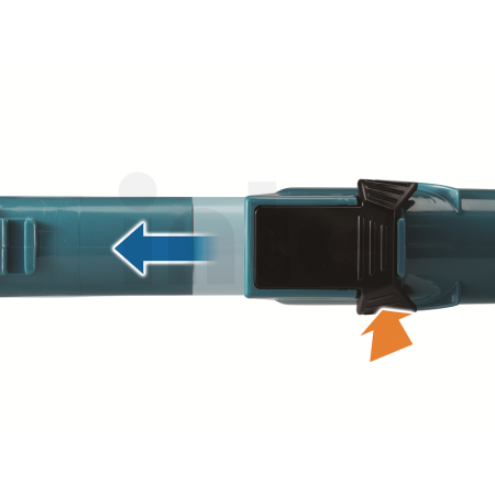 Makita - Aku-vysavač s cyklónovou filtrací Li-ion XGT 40V,bez aku   Z CL003GZ