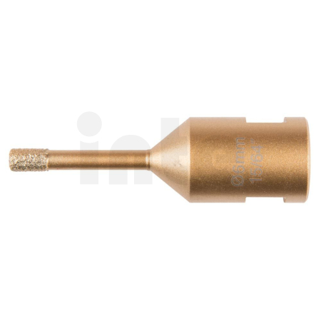 Makita - děrovka s diamantovým zrnem 6mm (se závitem M14 pro úhlovou brusku)=newD-79918 D-61070