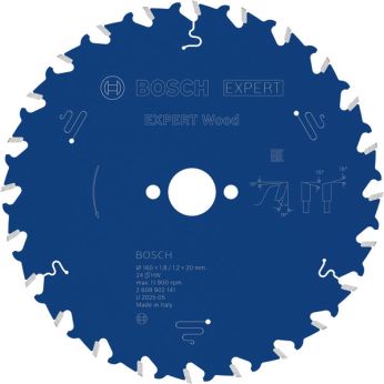 BOSCH Pilový kotouč EXPERT Wood, 160 × 1,8/1,2 × 20 mm, T24 2608902141