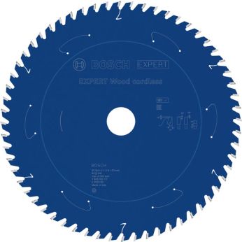 BOSCH Pilový kotouč EXPERT Wood cordless, 254 × 2,1/1,6 × 30 mm, T60 2608902177