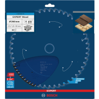 BOSCH Pilový kotouč EXPERT Wood, 260 × 2,5/1,8 × 30 mm, T80 2608902179