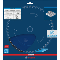 BOSCH Pilový kotouč EXPERT Aluminium cordless pro okružní pilu, 250 × 2,4/1,8 × 30 mm, T78 2608902190