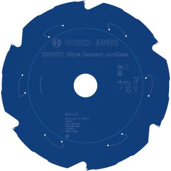 BOSCH Pilový kotouč EXPERT Fibre Cement cordless, 216 × 2/1,4 × 30 mm, T6 2608902202