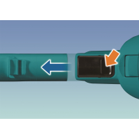 MAKITA Aku-vysavač Li-ion LXT 18V,bez aku Z DCL282FZ