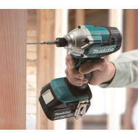 Makita - Aku rázový šroubovák 1/4" Li-ion LXT 18V bez aku    Z DTD156Z