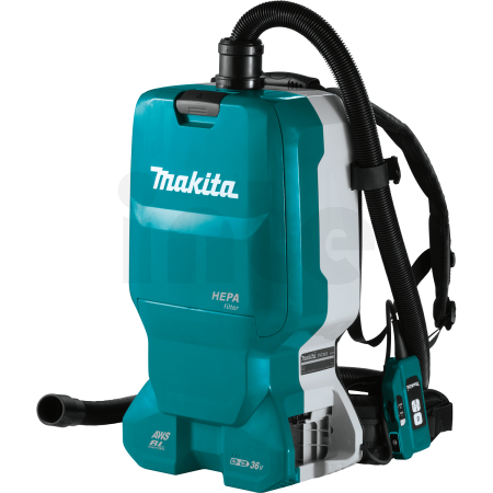 Makita - Aku-vysavač zádový s AWS Li-ion LXT 2x18V,bez aku   Z DVC665ZU