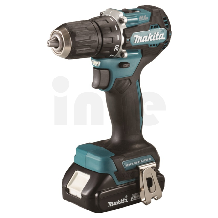 MAKITA Aku bezuhlíkový šroubovák Li-ion LXT 18V 2,0 Ah,Makpac DDF487RAJ