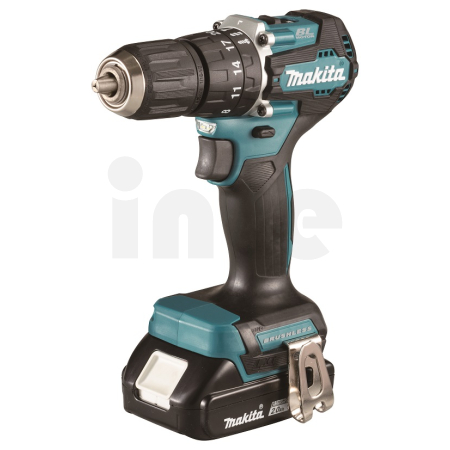 Makita - Aku bezuhlíkový příklepový šroubovák Li-ion LXT 18V 2,0 Ah,Makpac DHP487RAJ