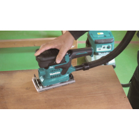 Makita - Aku vibrační bruska 93x185mm s AWS Li-ion LXT 18V,bez aku   Z DBO381ZU