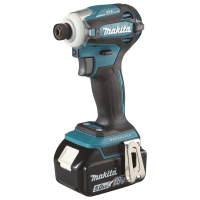 Makita - Aku rázový šroubovák 1/4" Li-ion LXT 18V/5,0Ah, Makpac DTD172RTJ