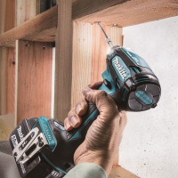 Makita - Aku rázový šroubovák 1/4" Li-ion LXT 18V/5,0Ah, Makpac DTD172RTJ