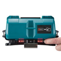 Makita - adaptér napájecí Li-ion LXT 2x18V BAP182 na opasek pro napájení 1x18/2x18V strojů 197580-6