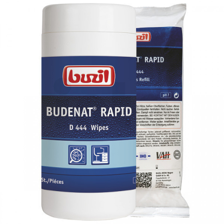 BUZIL D 444 Budenat Rapid wipes (box) 120 ks