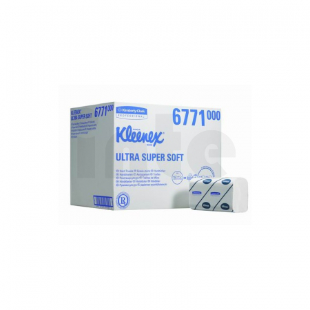 KIMBERLY-CLARK Ručníky Kleenex ZZ, bílé, 2880ks/krt