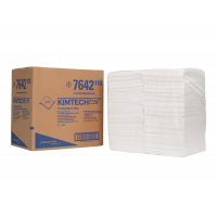 KIMBERLY-CLARK PROFESSIONAL KIMTECH* Utěrky k odstranění těsnící hmoty, 1/4 sklad, 500utěrek, 7642