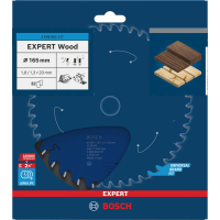 BOSCH Pilový kotouč EXPERT Wood, 165 × 1,8/1,3 × 20 mm, T32 2608902217