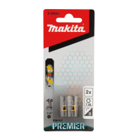 Makita - torzní  bit řady Impact Premier (C-form),T25-25mm,2ks=oldB-28422 E-03224