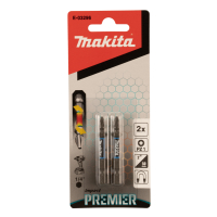 Makita - torzní  bit řady Impact Premier (E-form),PZ1-50mm,2ks E-03296