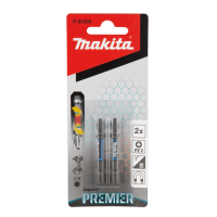 Makita - torzní  bit řady Impact Premier (E-form),PZ2-50mm,2ks E-03305