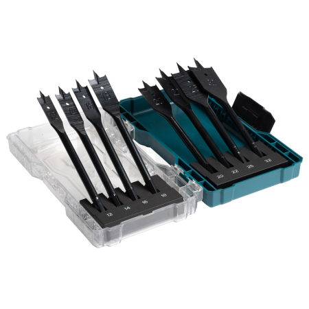 Makita - sada vrtáků plochých do dřeva 8 ks 12-32mm E-08698