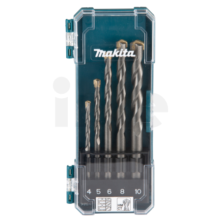 Makita - sada vrtáků T.C.T. přímá stopka 5ks D-72877