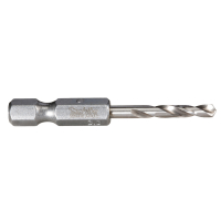 Makita - vrták 1/4" 3,3 x 50mm nýtovací do kovu HSS šestihran, 10 ks bal B-56437