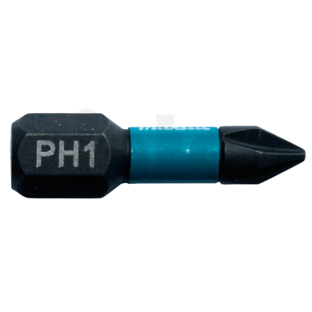 Makita - torzní bit 1/4" IMPACT BLACK PH1, 25mm 2 ks B-63600