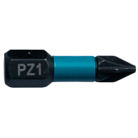 Makita - torzní bit 1/4" IMPACT BLACK PZ1, 25mm 2 ks B-63638