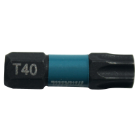 Makita - torzní bit 1/4" IMPACT BLACK T40, 25mm 2 ks B-63703